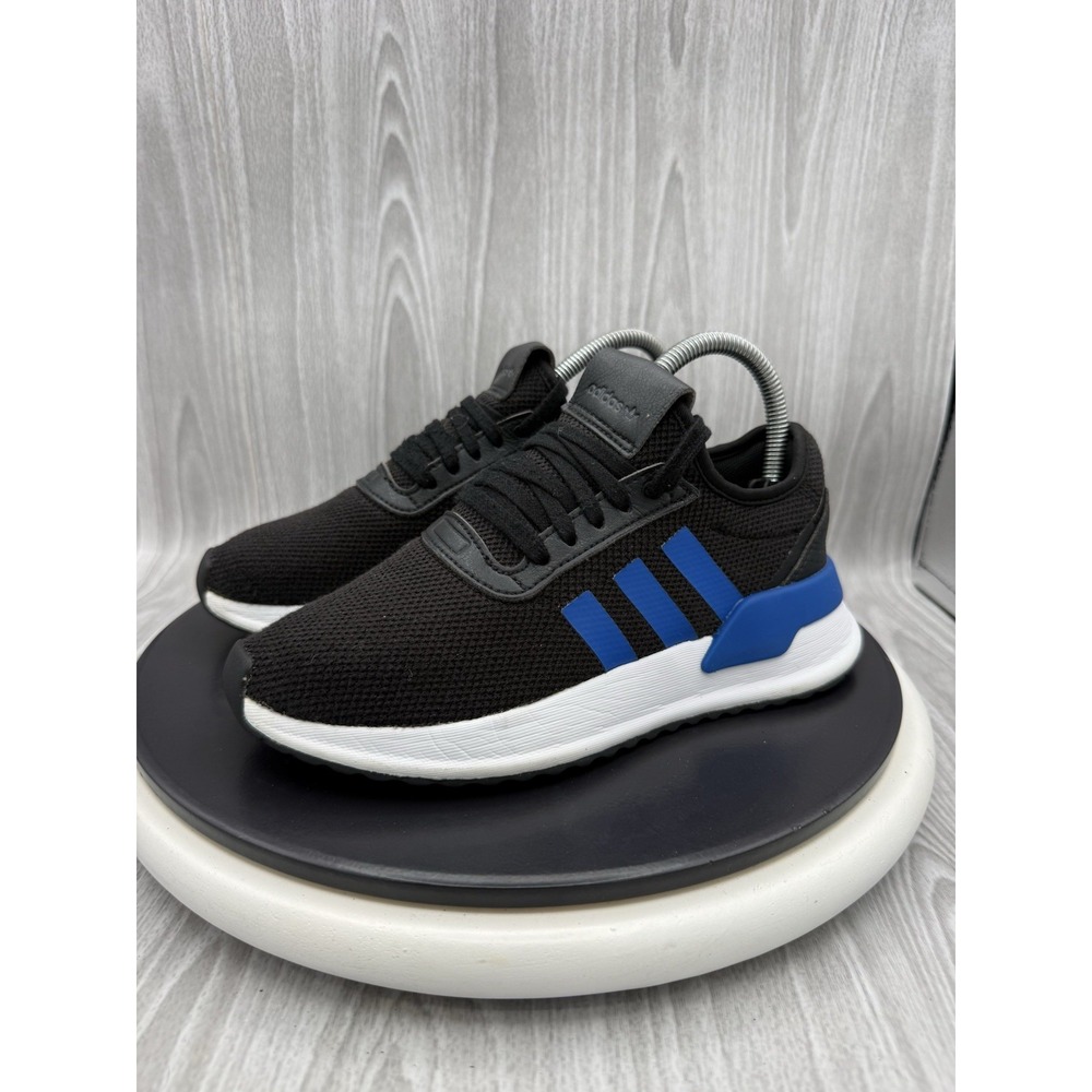Adidas Originals U_Path X Womens Size 5.5 Black Blue Running Athletic Sneakers